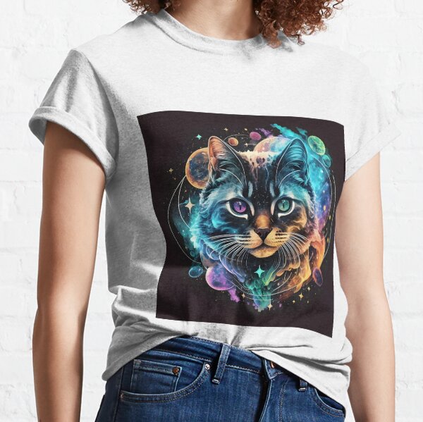 Item preview, Stellar Grace Cat: Nebula's Embrace designed and sold by Cosmoverso.