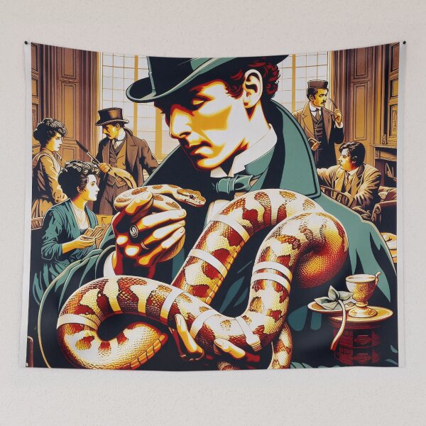 Item preview, Sherlock Holmes - The Adventure of the Speckled Band designed and sold by ClassicRetroism.