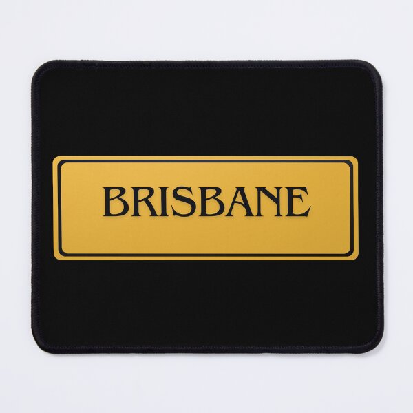 Item preview, Road sign for the city of Brisbane designed and sold by Ahmed_Store.