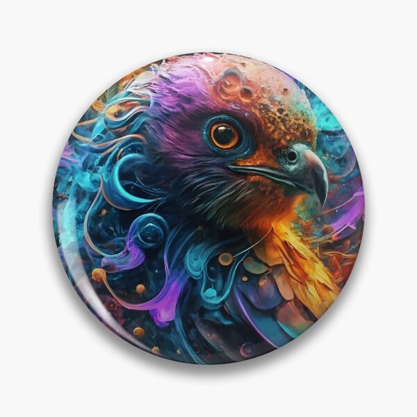Item preview, Cosmic Avian Symphony Bird: Nebula Fusion designed and sold by Cosmoverso.