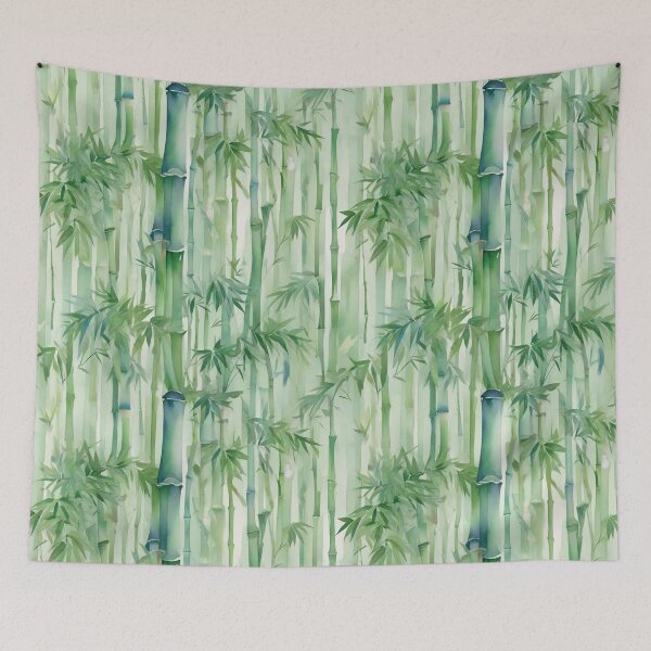 Item preview, Watercolor Bamboo Forest Pattern designed and sold by Patternliss.