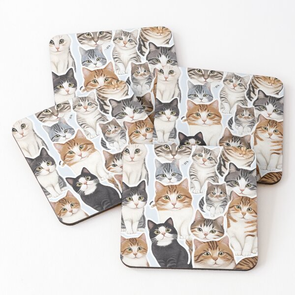 Item preview, cat stickers designed and sold by basitcv.