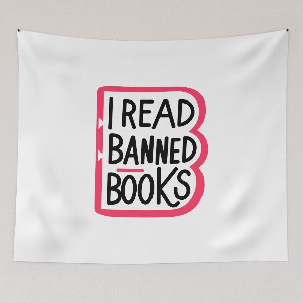 Item preview, I Read Banned Books designed and sold by Timegraf.
