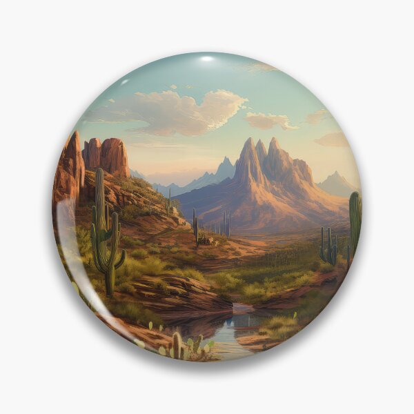 Item preview, Arizona Desert Landscape 02 designed and sold by Elisabeth Lucas.