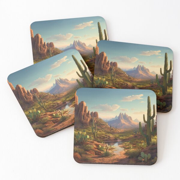 Item preview, Arizona Desert Landscape 02 designed and sold by Elisabeth Lucas.