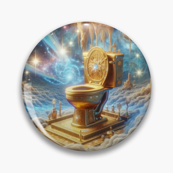Item preview, Throne of the Divine Flush designed and sold by The Cosmic Phenomenon .