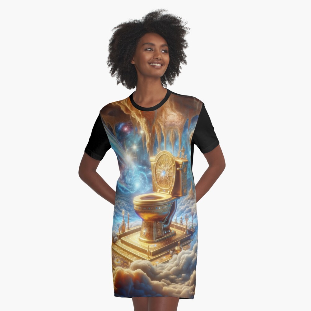 Item preview, Graphic T-Shirt Dress designed and sold by thomasdatt.