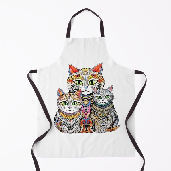 Item preview, Sketched Cats with color mixed in. designed and sold by liana campbell.