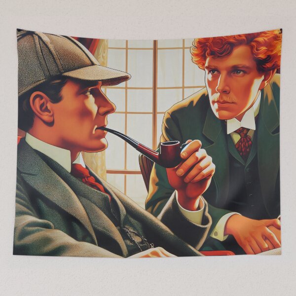 Item preview, Sherlock Holmes - The Red Headed League designed and sold by ClassicRetroism.