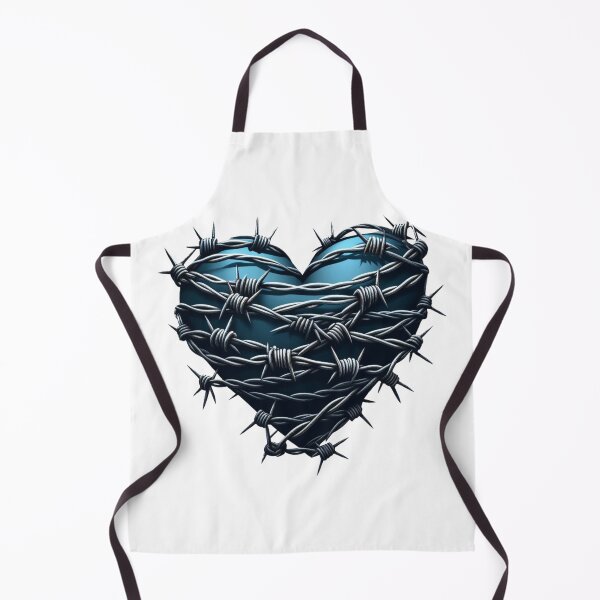 Item preview, Barbed Wire and Blue Heart designed and sold by Mark Cannon.