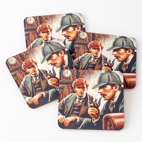 Item preview, Sherlock Holmes - The Red Headed League designed and sold by ClassicRetroism.
