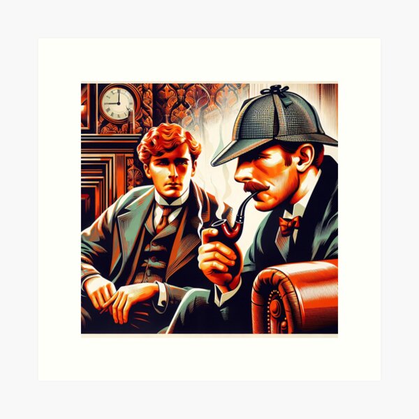 Item preview, Sherlock Holmes - The Red Headed League designed and sold by ClassicRetroism.