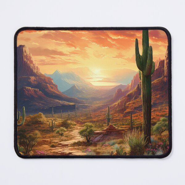 Item preview, Arizona Desert Sunset.01 designed and sold by Elisabeth Lucas.