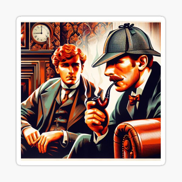 Item preview, Sherlock Holmes - The Red Headed League designed and sold by ClassicRetroism.