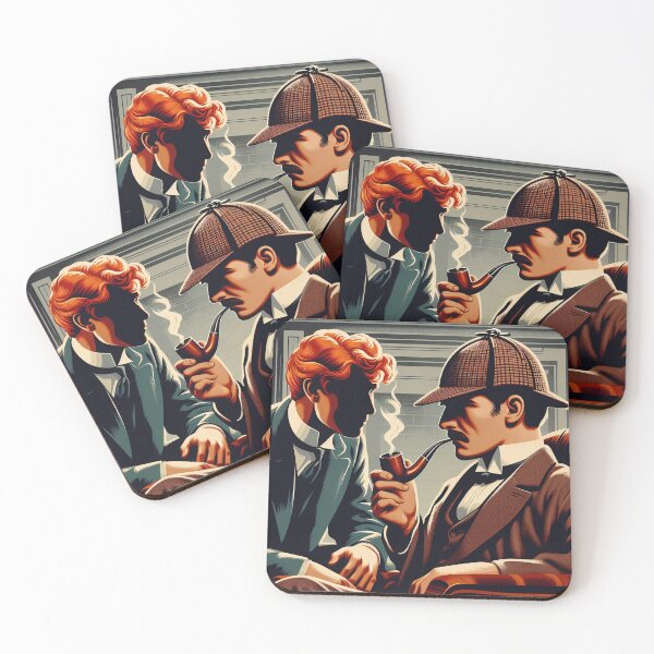 Item preview, Sherlock Holmes - The Red Headed League designed and sold by ClassicRetroism.
