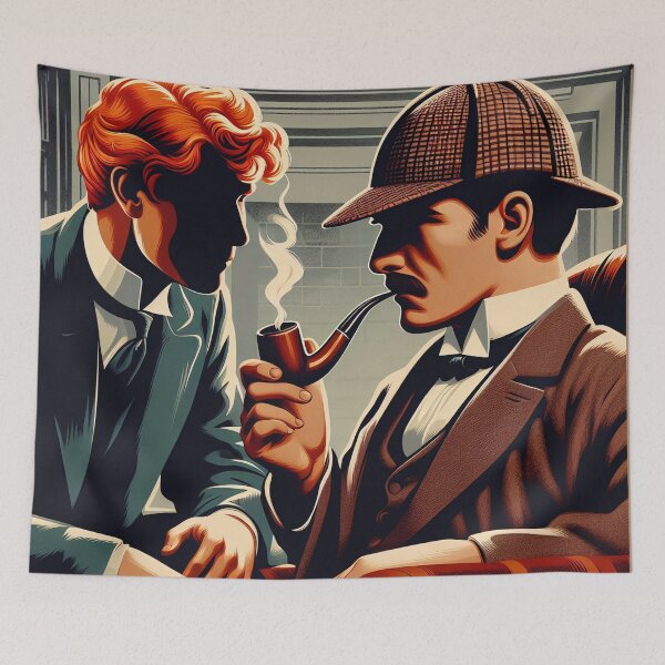Item preview, Sherlock Holmes - The Red Headed League designed and sold by ClassicRetroism.