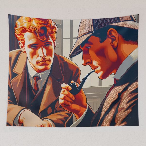 Item preview, Sherlock Holmes - The Red Headed League designed and sold by ClassicRetroism.