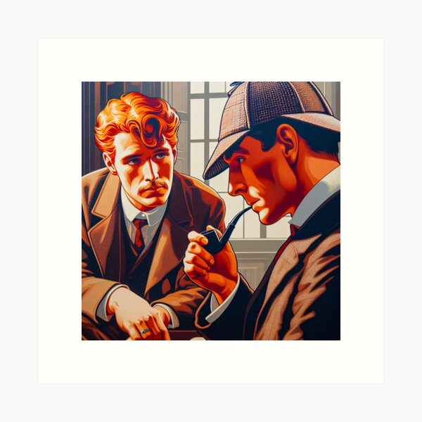 Item preview, Sherlock Holmes - The Red Headed League designed and sold by ClassicRetroism.