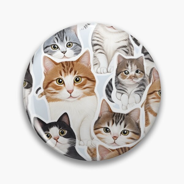 Item preview, cat stickers designed and sold by basitcv.