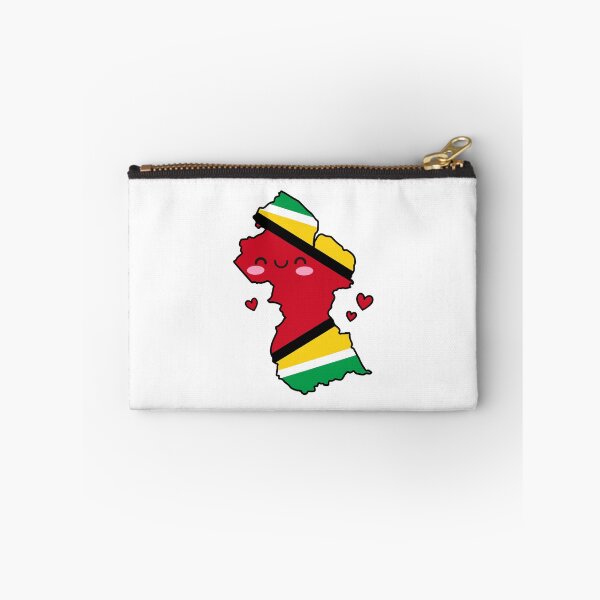 Item preview, Guyana Flag Map Smile with Love designed and sold by pixelsparkzone.