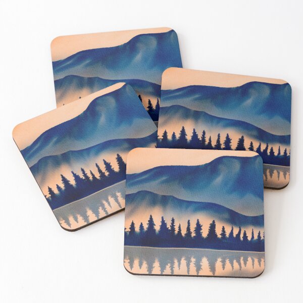 Item preview, Melancholy Sunny Mountaintops  designed and sold by YWILLISART.