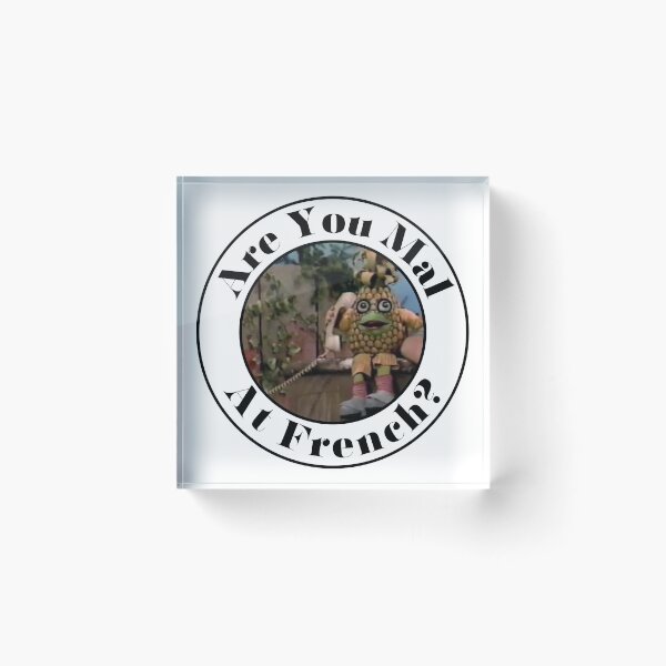 Item preview, MerchHaus - Are You Mal At French? -  Telefrancais / Ananas Design designed and sold by MerchHaus.