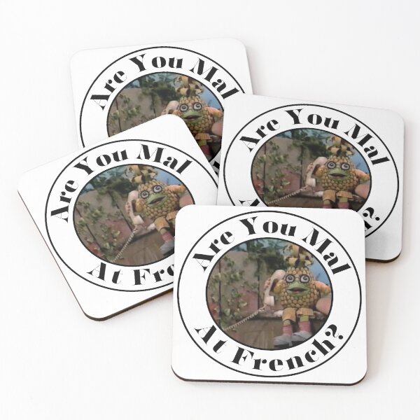 Item preview, MerchHaus - Are You Mal At French? -  Telefrancais / Ananas Design designed and sold by MerchHaus.
