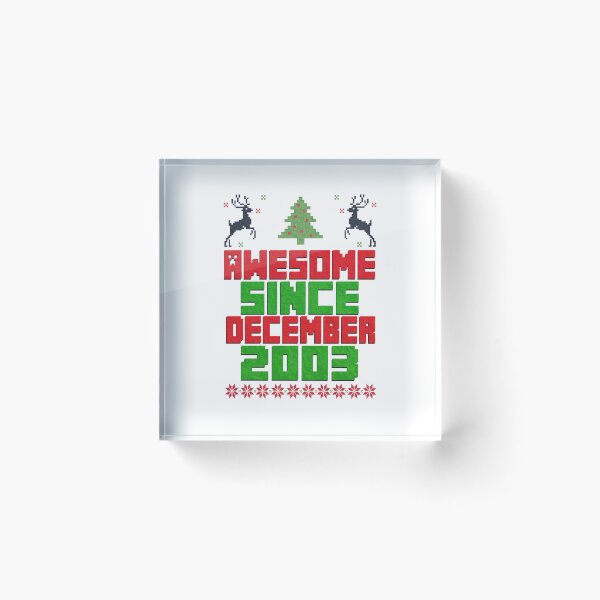 Item preview, Awesome Since December 2003, limited Edition Made in 2003 Legend were born in 2003 Christmas Birthday designed and sold by DjenShop.