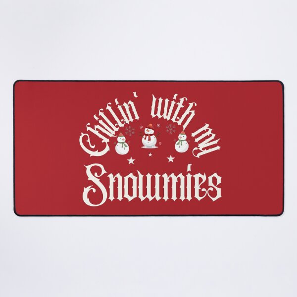 Item preview, Chillin' with my Snowmies, Christmas Funny Design designed and sold by Modern-Tropical.