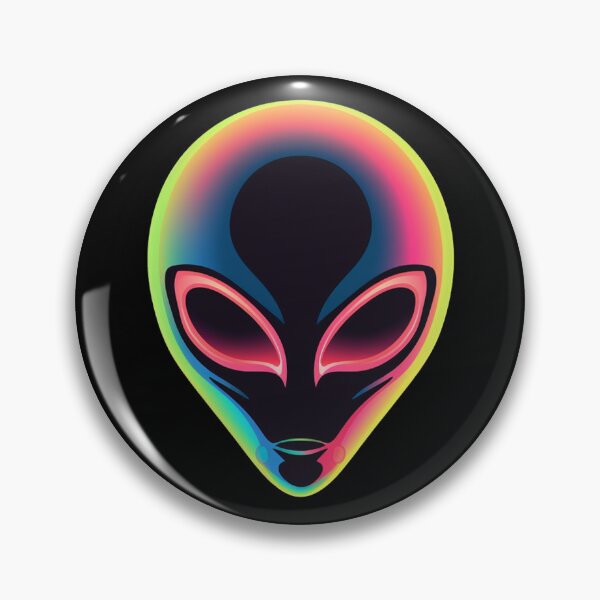 Item preview, Alien head designed and sold by stickermepink.