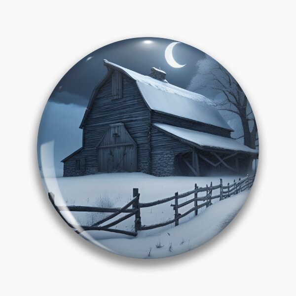 Item preview, Barn in the moonlight designed and sold by gregchapin.