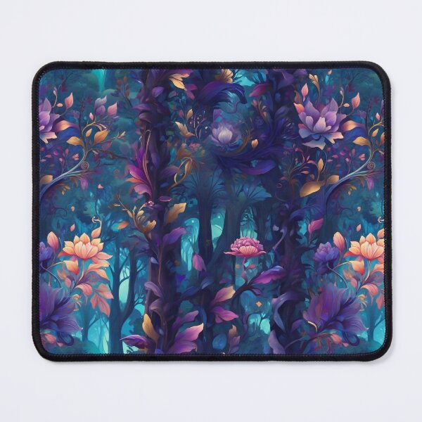 Item preview, Watercolor Enchanted Garden Pattern designed and sold by Patternliss.