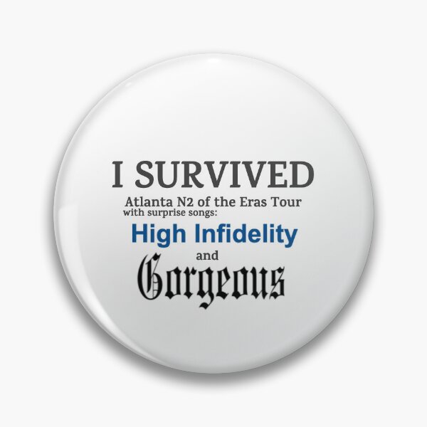 Item preview, eras tour high infidelity and gorgeous designed and sold by Emmaslayman.