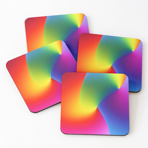 Item preview, Aesthetic rainbow gradient 45, Abstract Patterns designed and sold by RAINBOWGLASS.