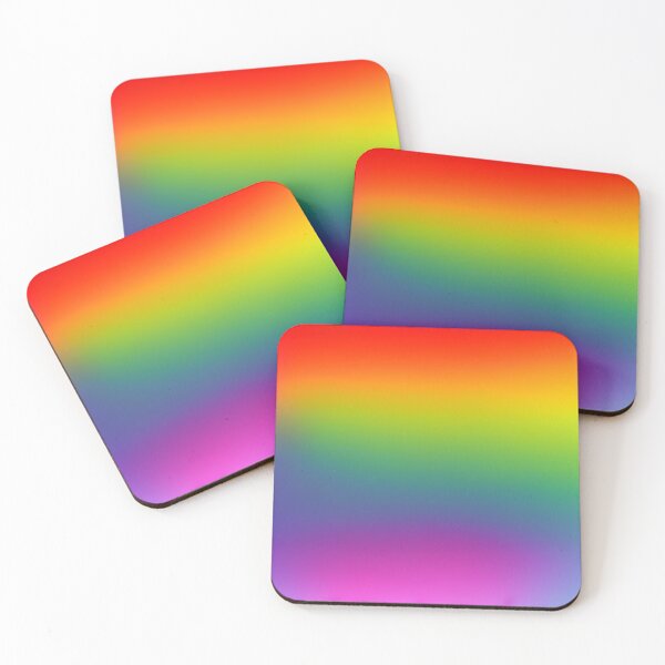 Item preview, Aesthetic rainbow gradient 51, Abstract Patterns designed and sold by RAINBOWGLASS.
