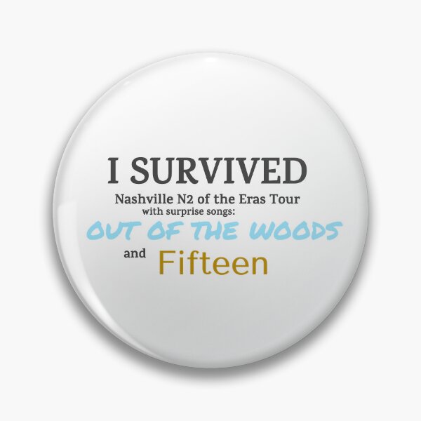 Item preview, eras tour out of the woods and fifteen designed and sold by Emmaslayman.