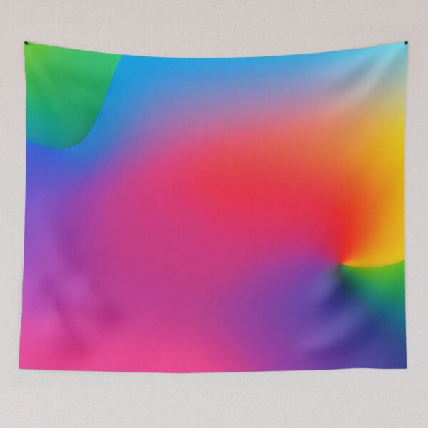 Item preview, Aesthetic rainbow gradient 55, Abstract Patterns designed and sold by RAINBOWGLASS.