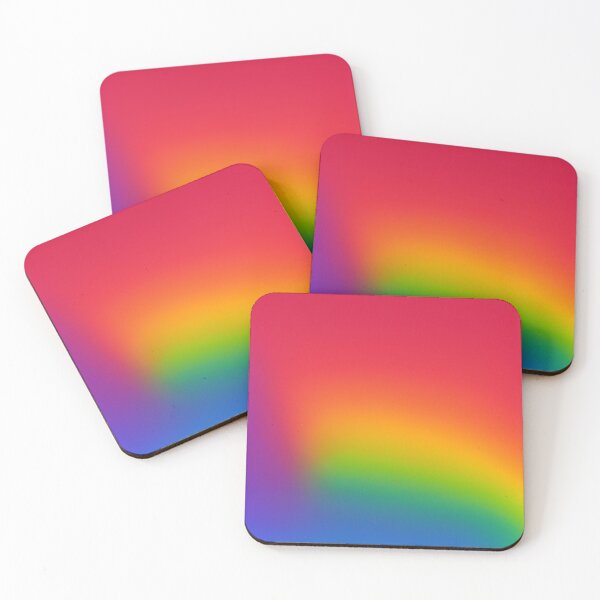 Item preview, Aesthetic rainbow gradient 58, Abstract Patterns designed and sold by RAINBOWGLASS.