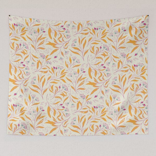 Item preview, Eucalytus garden, whimsical botanical vines, blooming tranquility, Spring vibes designed and sold by Jean-Pham.
