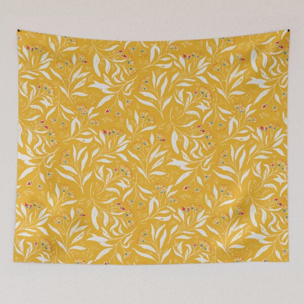 Item preview, Eucalytus garden, whimsical botanical vines, blooming tranquility, summervibes designed and sold by Jean-Pham.