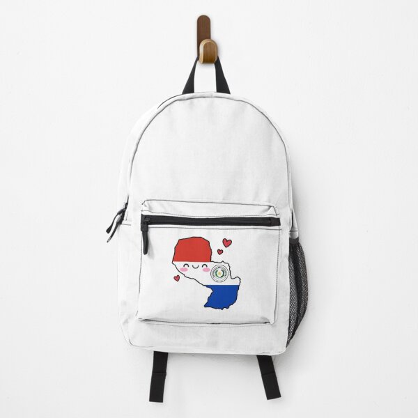 Item preview, Paraguay Flag Map Smile with Love designed and sold by pixelsparkzone.