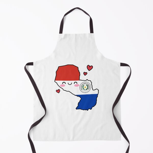 Item preview, Paraguay Flag Map Smile with Love designed and sold by pixelsparkzone.