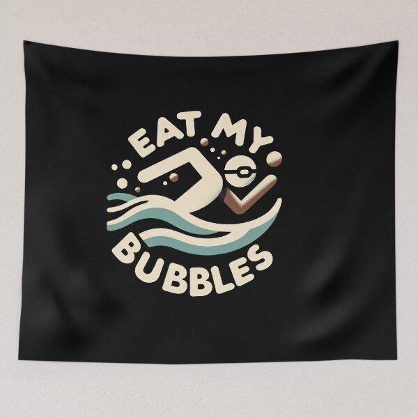 Item preview, Eat My Bubbles designed and sold by WorldByFlowers.