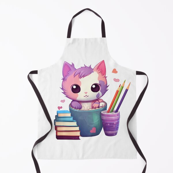 Item preview, cat studying designed and sold by PrintablePalace.