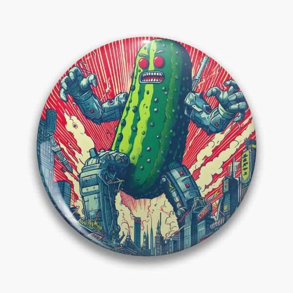 Item preview, Pickle Kaiju designed and sold by GokaiRedbubble.