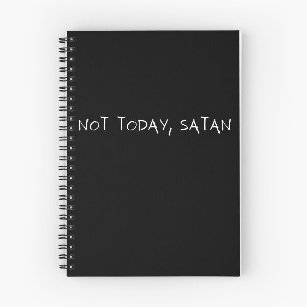 Item preview, Not Today Satan, not today - hoodie designed and sold by amchtakkosa1.
