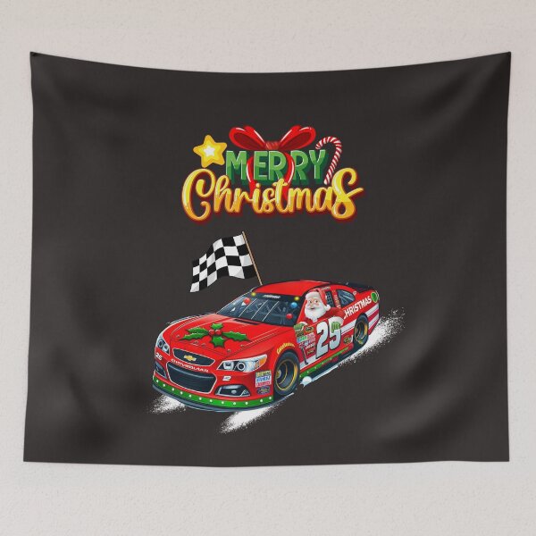 Item preview, Santa Claus race car driver designed and sold by SeeingBeyond.