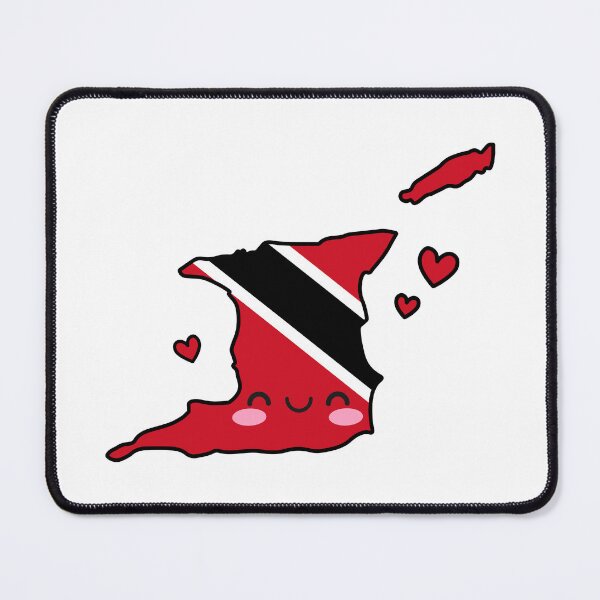 Item preview, Trinidad and Tobago Flag Map Smile with Love designed and sold by pixelsparkzone.