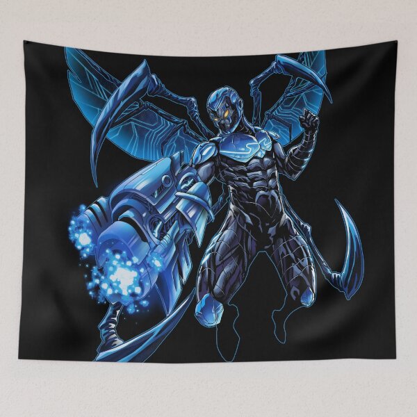Item preview, Blue Scarab beetle Hero designed and sold by DarioCrow.