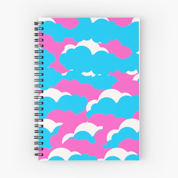 Item preview, Pink and blue clouds designed and sold by Thedigital91.
